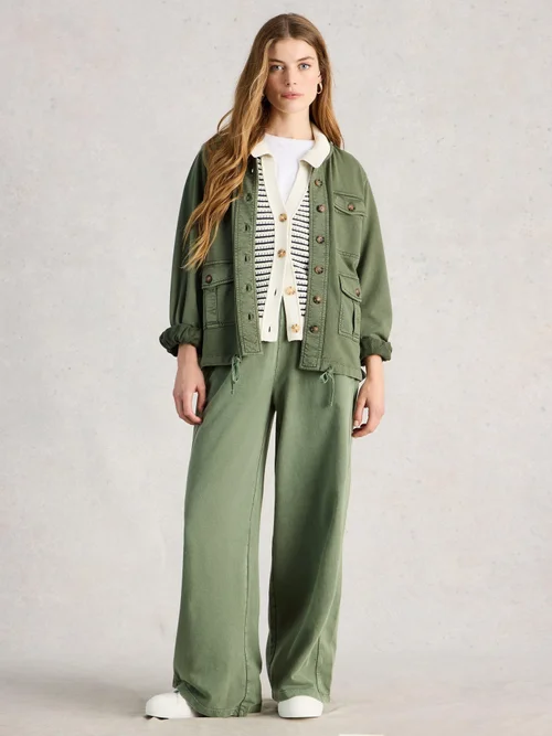 Veste Demi Utility en Jersey - Mid Green - 52 Image 2