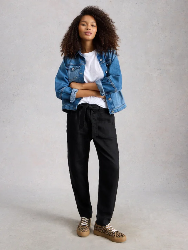 Pantalon en lin Hadley