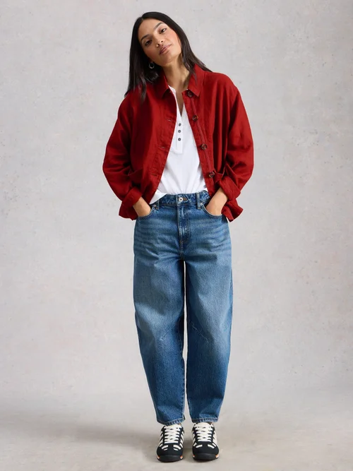 Veste en lin Isabel - Mid Red - 52 Image 2