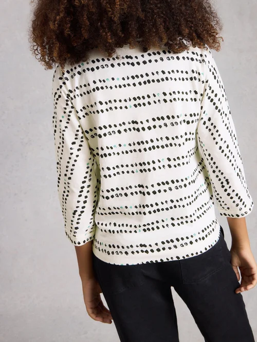 Haut Demi Dolman - Ivory Pr - 52 Image 4