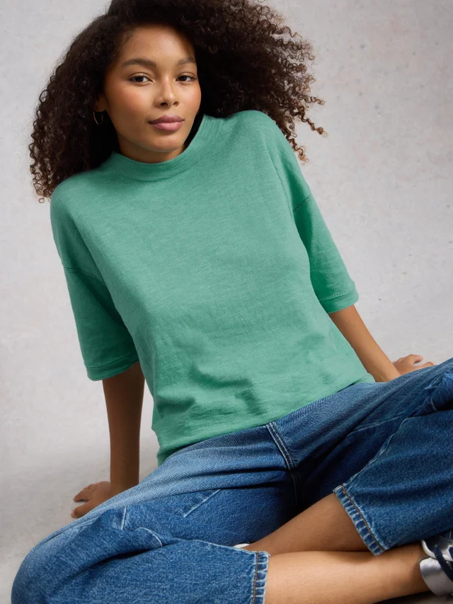 T-SHIRT KATE EN MÉLANGE DE LIN