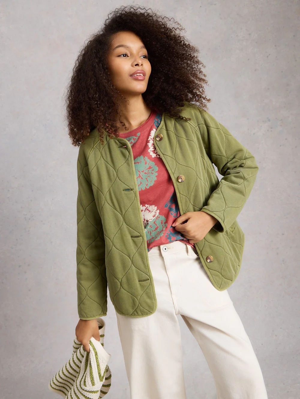 CLARA LS T-SHIRT - Pink Pr - 50 Image 1