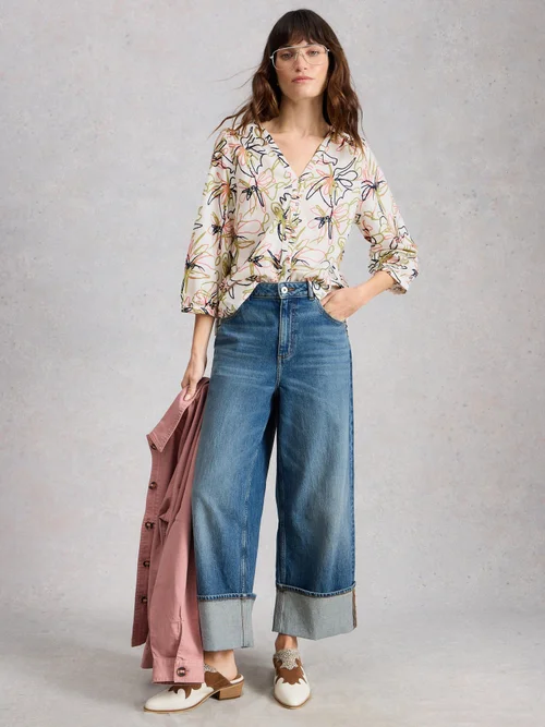 Haut en coton biologique Ruby - Ivory Pr - 52 Image 2