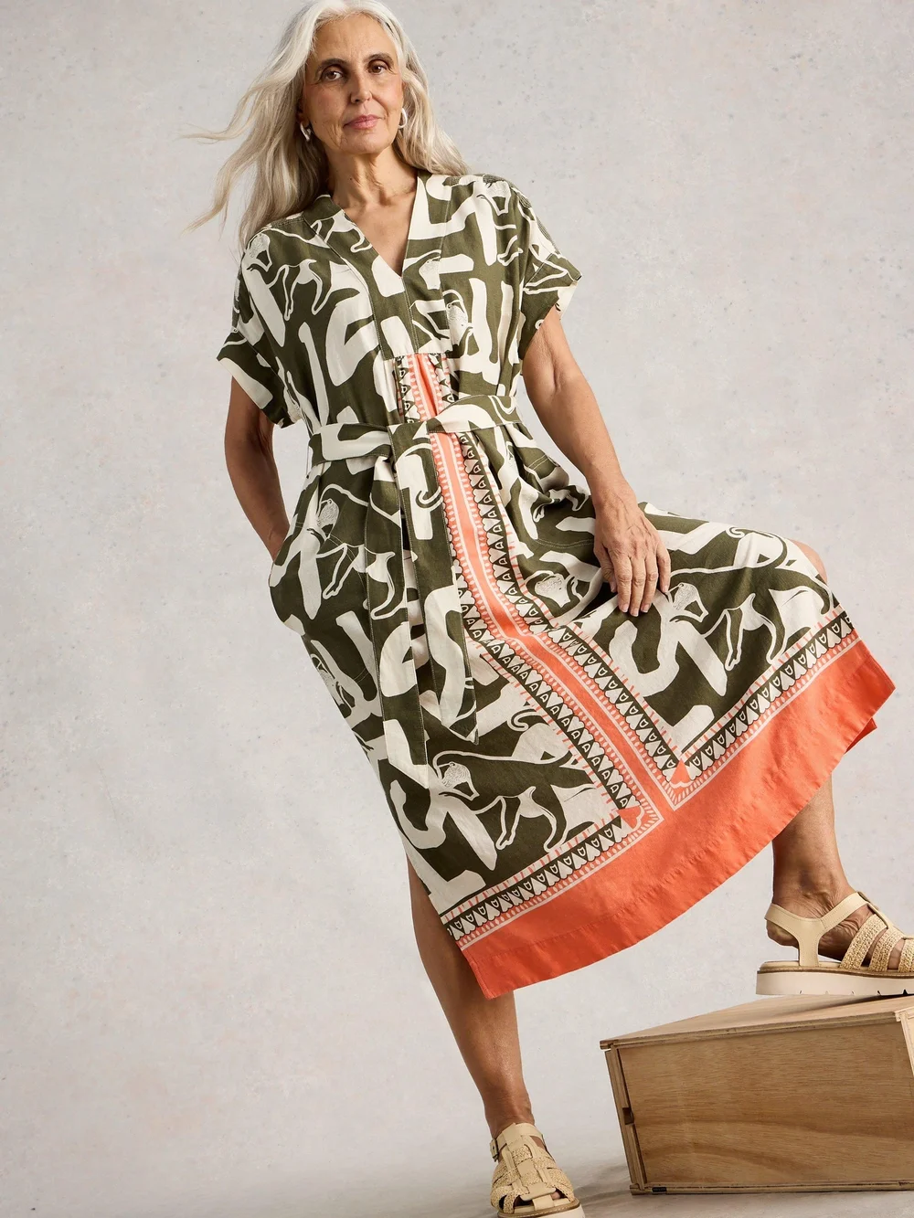 Robe en lin Marianne - Nat Pr - 50/R Image 1