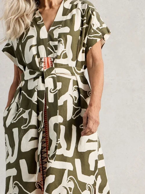 Robe en lin Marianne - Nat Pr - 50/R Image 3