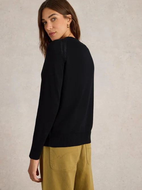 Cardigan Lulu - Pure Blk - 44 Image 4