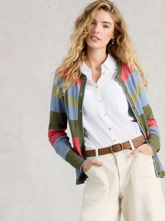 GILET À RAYURES LULU