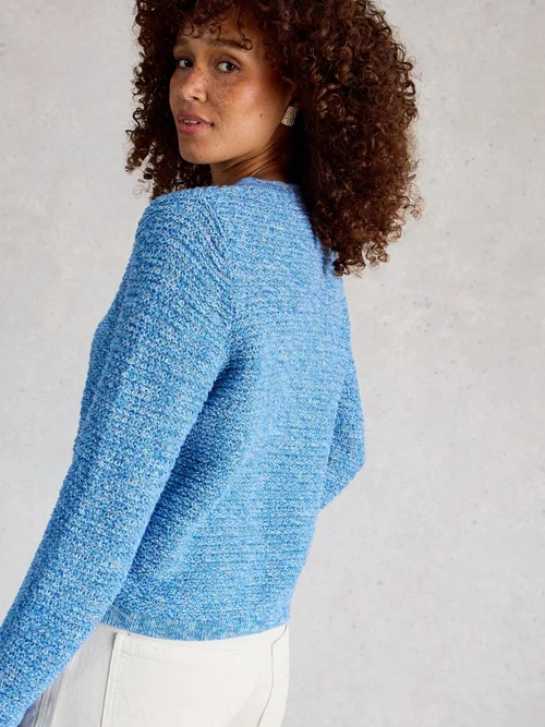 Cardigan Belle - Mid Blue - 52 Image 4
