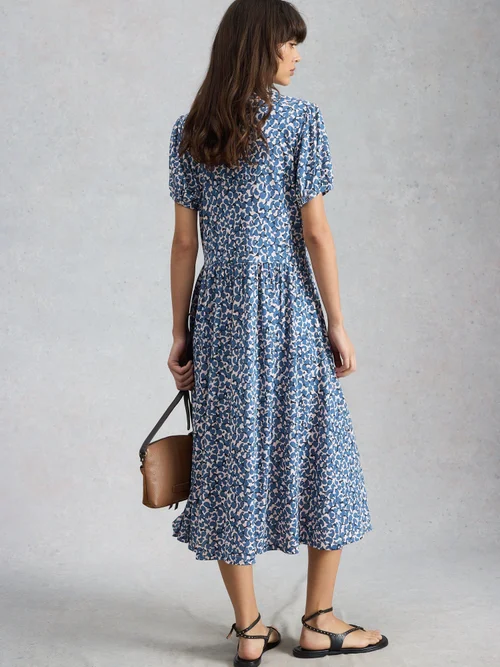 Robe en jersey Leah - Blue Mlt - 44/R Image 4