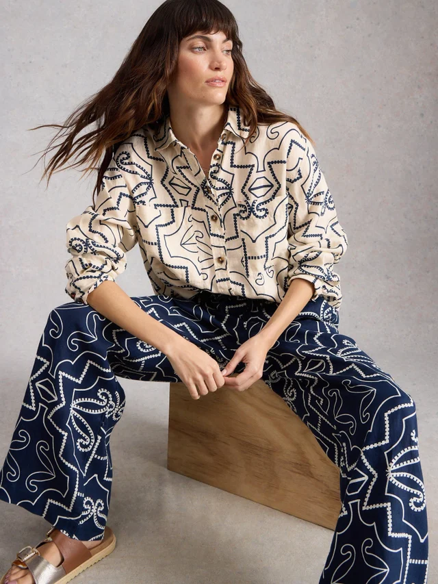 Chemise en lin Lydia