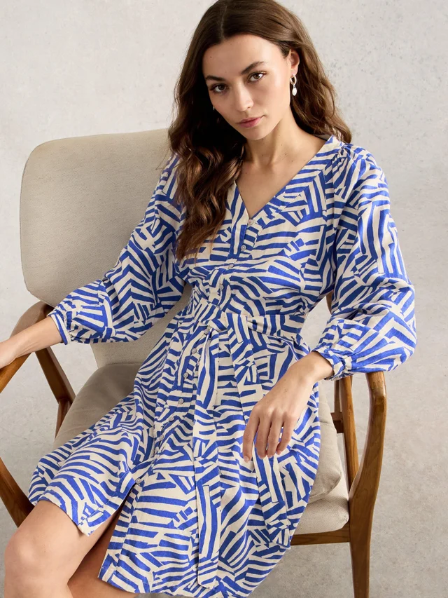 Robe Petra en lin mélangé