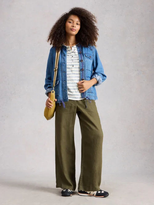 CHEMISE À RAYURES BETH À MANCHES 3/4 - Navy Multi - 52 Image 2