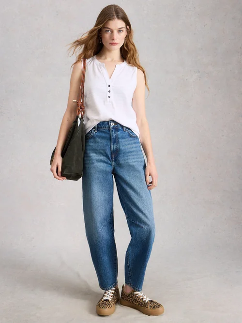 GILET NORA TEXTURE À ENCOCHE - Bril White - 52 Image 2