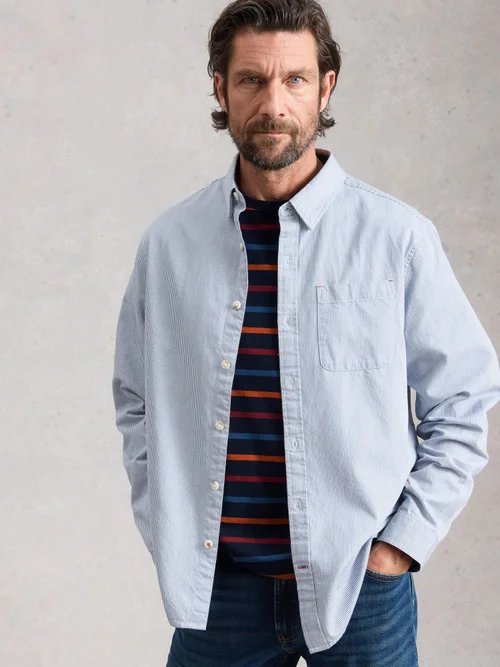 T-shirt rayé Abersoch - Navy Multi - XXL Image 1