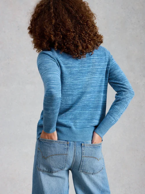 Cardigan Lulu Twist - Mid Blue - 52 Image 4