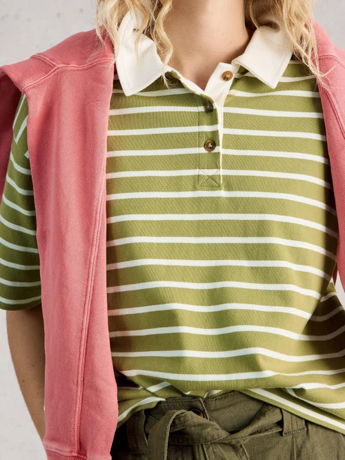 T-SHIRT DE RUGBY RUBY - Green Mlt - 52 Image 3