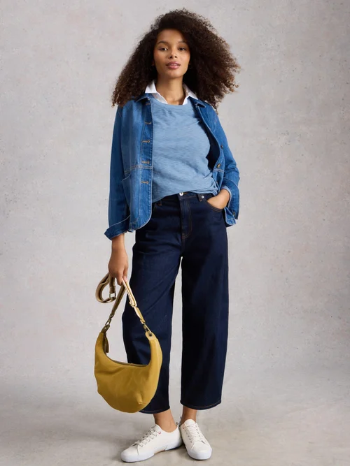 T-shirt à manches longues CLARA TEXTURE - Mid Blue - 48 Image 2