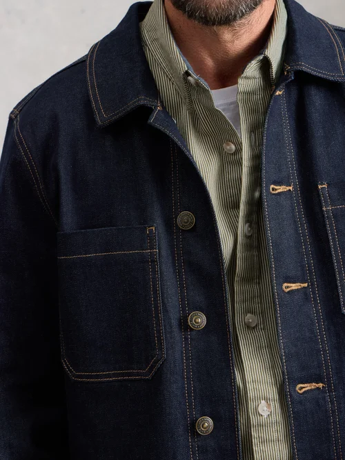 Chemise à rayures Sefton - Lgt Green - XXL Image 3