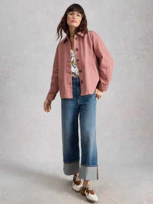 Veste En Denim Eden - Mid Pink - 52/R Image 2