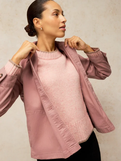 Veste En Denim Eden - Mid Pink - 52/R Image 1