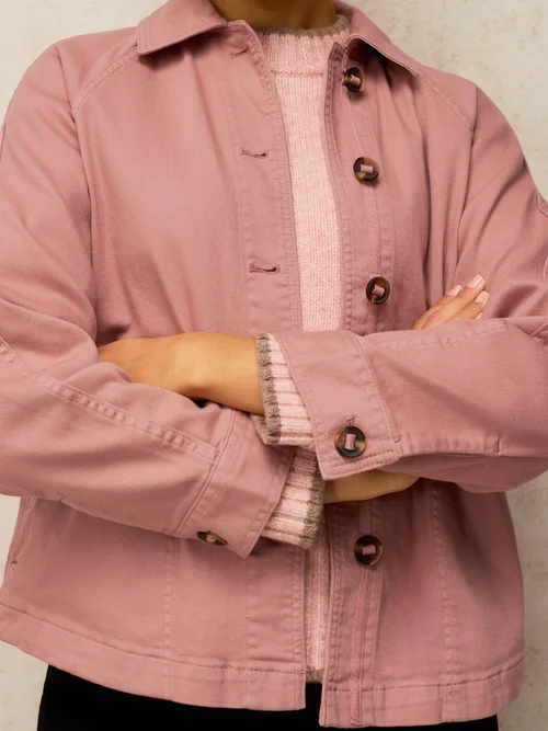 Veste En Denim Eden - Mid Pink - 52/R Image 3