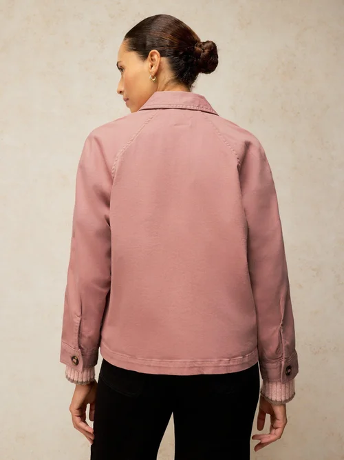 Veste En Denim Eden - Mid Pink - 52/R Image 4