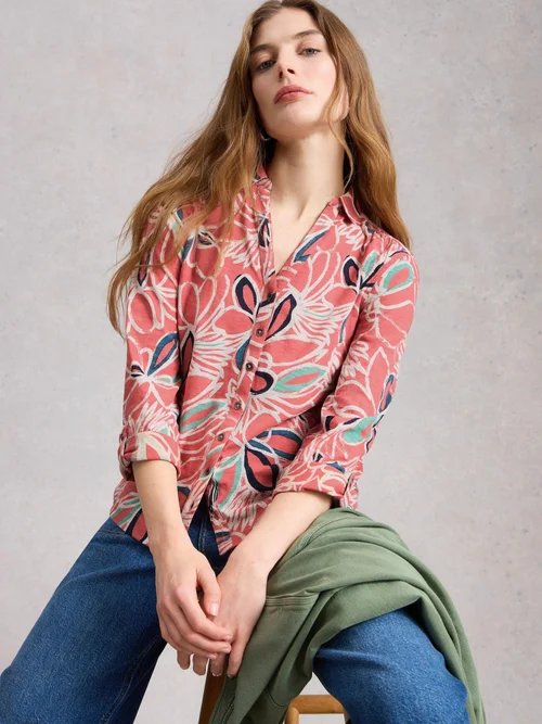 Chemise en jersey Annie - Mid Pink - 52 Image 1