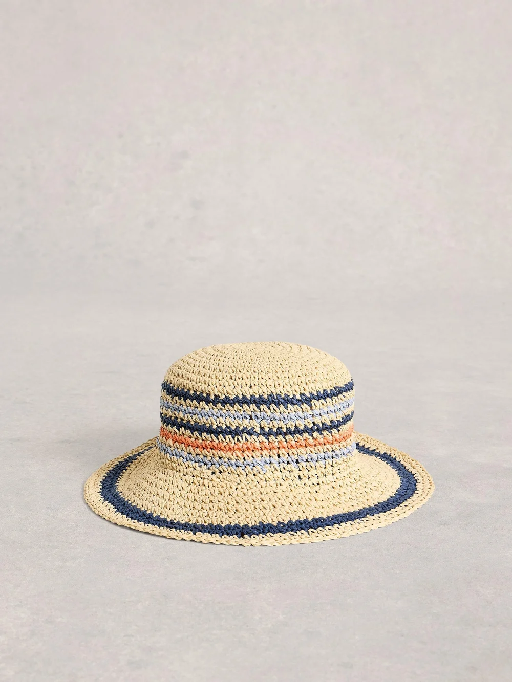 Chapeau seau rayé Image 1
