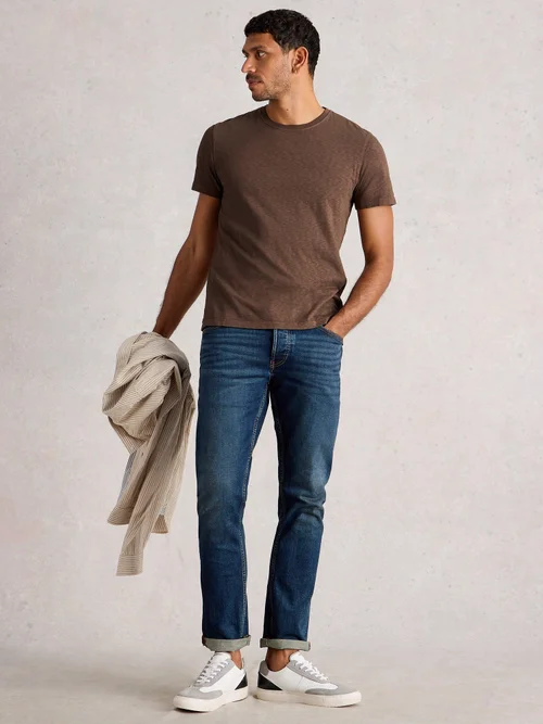 T-shirt à manches courtes Abersoch - Mid Brown - XL/R Image 2