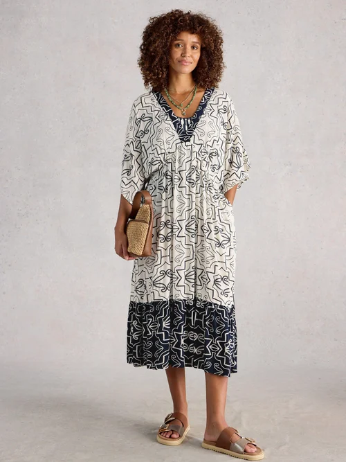 Robe de plage Otterley - Ivory Pr - XXL Image 1