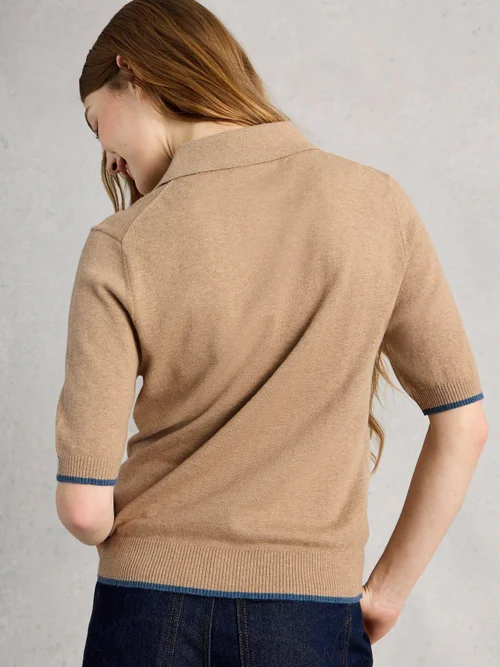 T-shirt polo coquelicot - Dk Nat - 52 Image 4