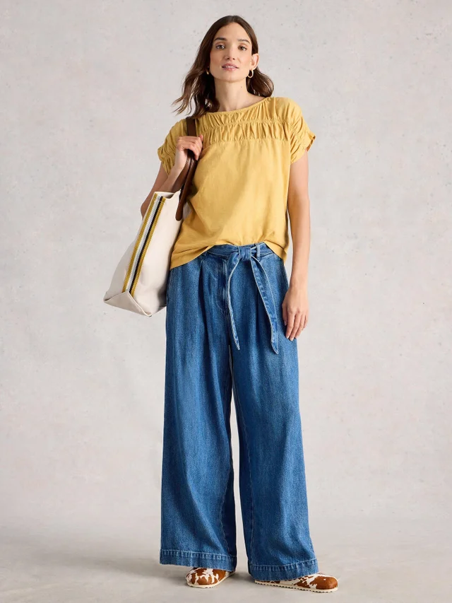 Tee-shirt froncé Rachel