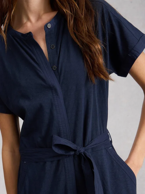 Combinaison Sandy en jersey - Dark Navy - 52/R Image 3