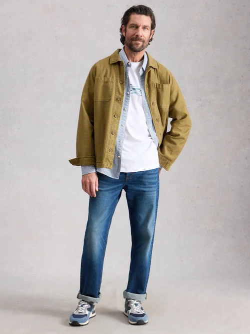 T-shirt graphique Abersoch Swim Fish - White Pr - XXXL/R Image 2