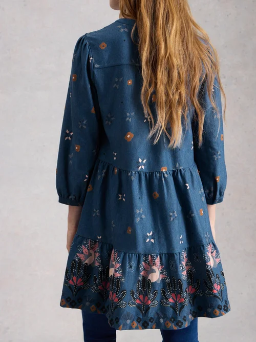 Tunique MARTA - Blue Pr - 52/R Image 4