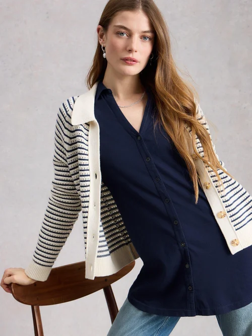 ANNIE MIX LONGLINE - Fr Navy - 52 Image 1