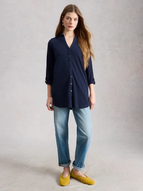 ANNIE MIX LONGLINE - Fr Navy - 52 Image 2