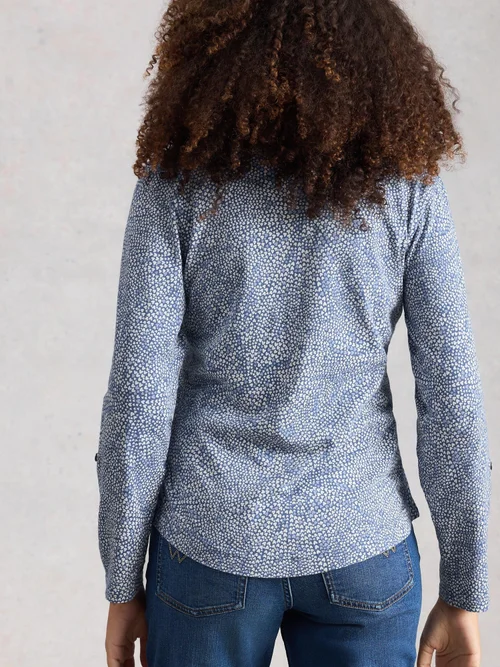 Chemise en jersey Annie - Mid Blue - 48 Image 4