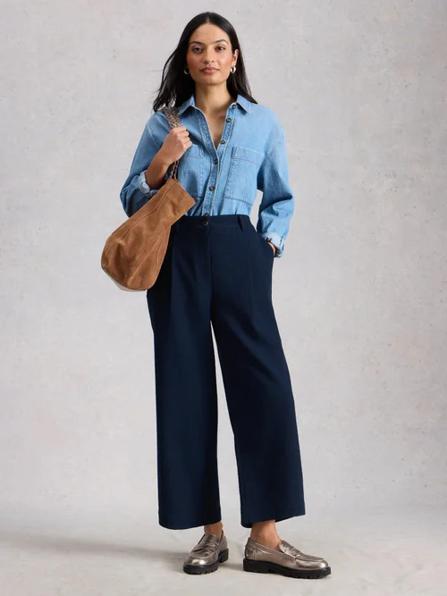 Pantalon de jogging Parker à jambes larges - Navy Multi - 52/R Image 2