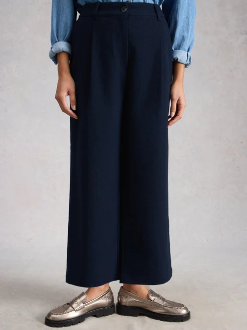 Pantalon de jogging Parker à jambes larges - Navy Multi - 52/R Image 1