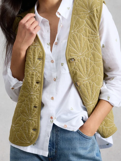 Chemise Sophie en coton biologique - Ivory Mlt - 52 Image 3