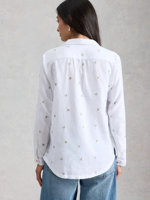 Chemise Sophie en coton biologique - Ivory Mlt - 52 Image 4