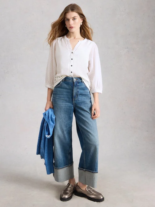Haut DAISY DOBBY MIX - Bril White - 50 Image 2
