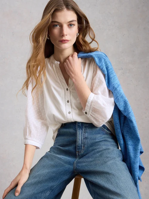 Haut DAISY DOBBY MIX - Bril White - 52 Image 1