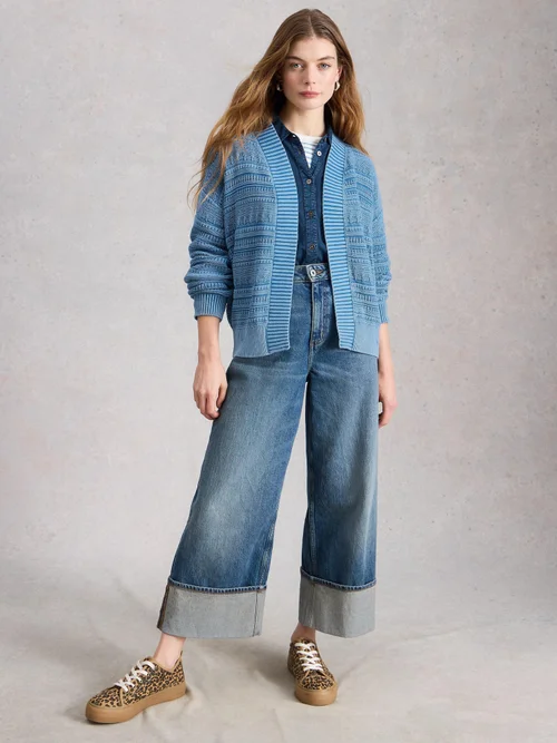 KIMBERLY CARDI - Mid Blue - XL Image 2