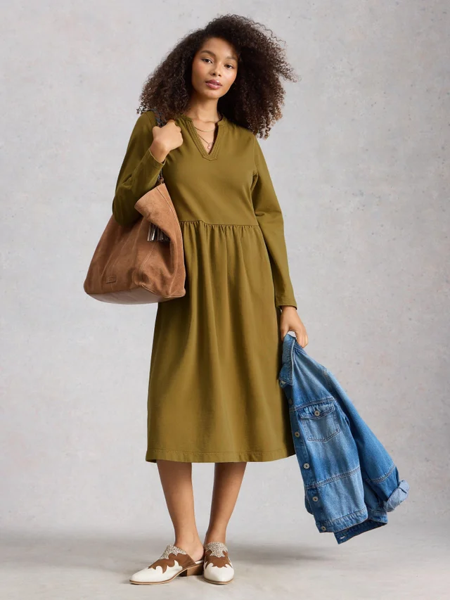 Robe mi-longue en jersey Ray