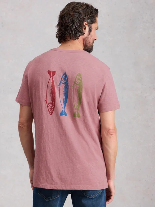 T-shirt graphique Abersoch Hook - Pink Pr - XXXL/R Image 4