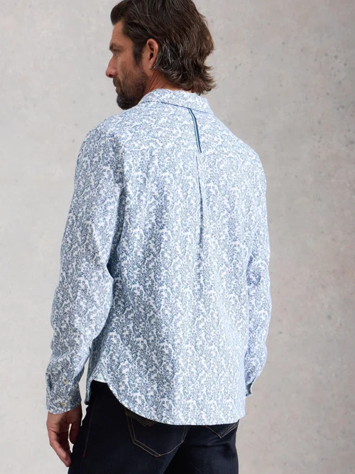 Chemise à imprimé vigne Finsbury - White Pr - XXL/R Image 4