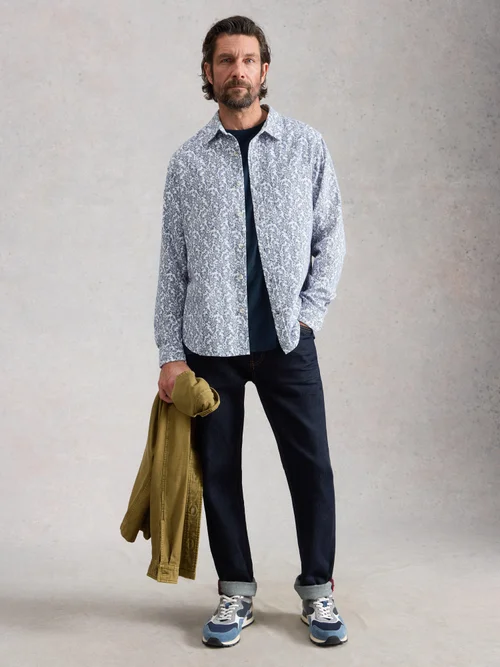 Chemise à imprimé vigne Finsbury - White Pr - XXL/R Image 2