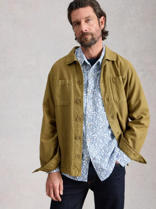 Chemise à imprimé vigne Finsbury - White Pr - XXL/R Image 1